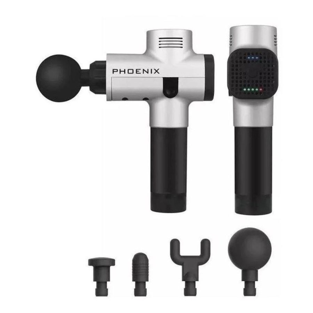 Massageador Elétrico Gun Phoenix Tipo Hypervolt - Bivolt - Foto 1