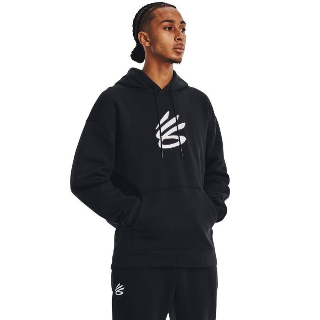 Imagem 5 do produto Blusão Masculino Under Armour com Capuz Curry Big Splash