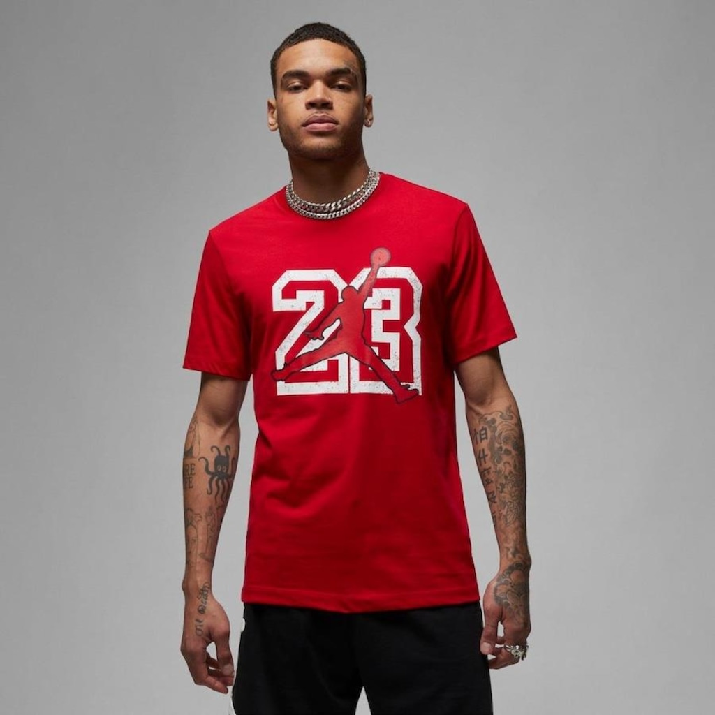 Camiseta Nike Jordan Flight Essential - Masculina - Foto 1