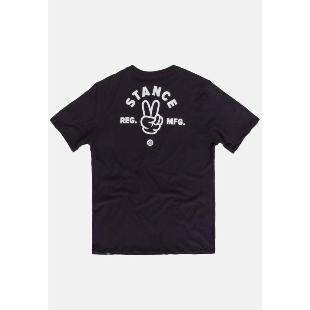 Camiseta Stance Estampa Finger - Masculina