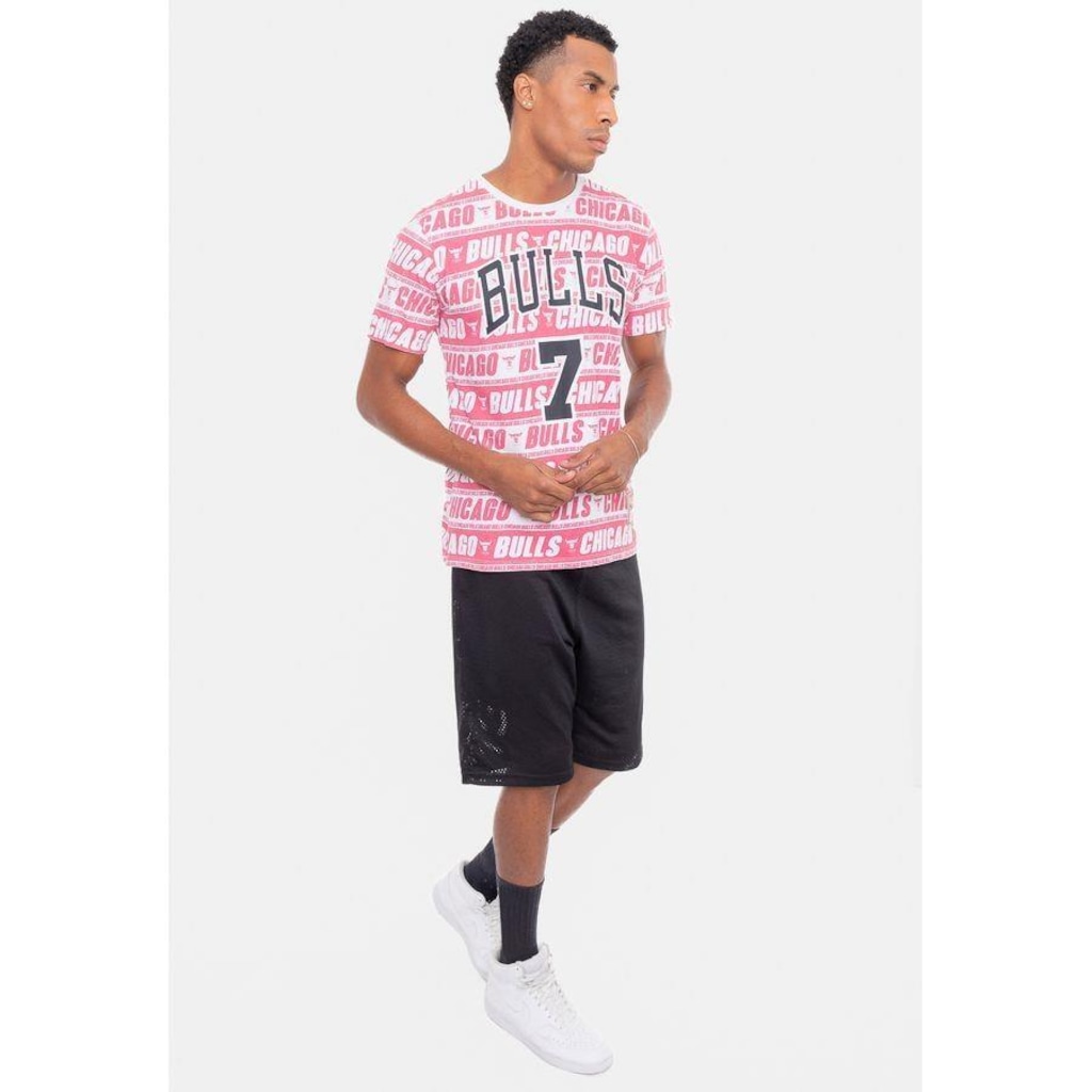 Imagem 4 do produto Camiseta Mitchell & Ness Especial Chicago Bulls - Masculina