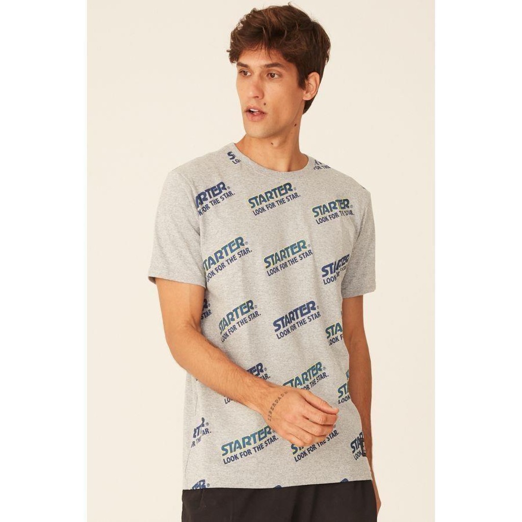 Imagem 3 do produto Camiseta Starter Básica Estampada - Masculina