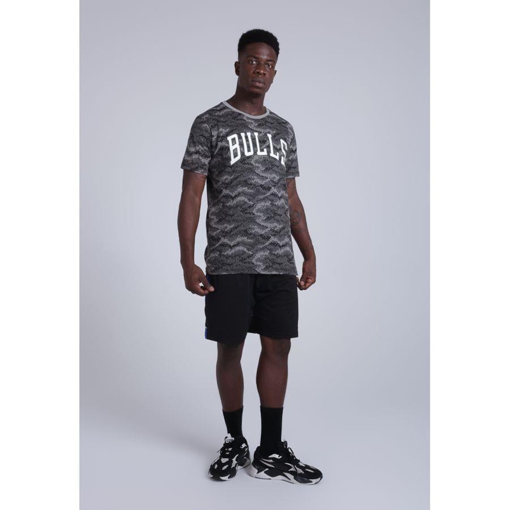 Imagem 2 do produto Camiseta NBA Estampada Chicago Bulls Casual - Masculina