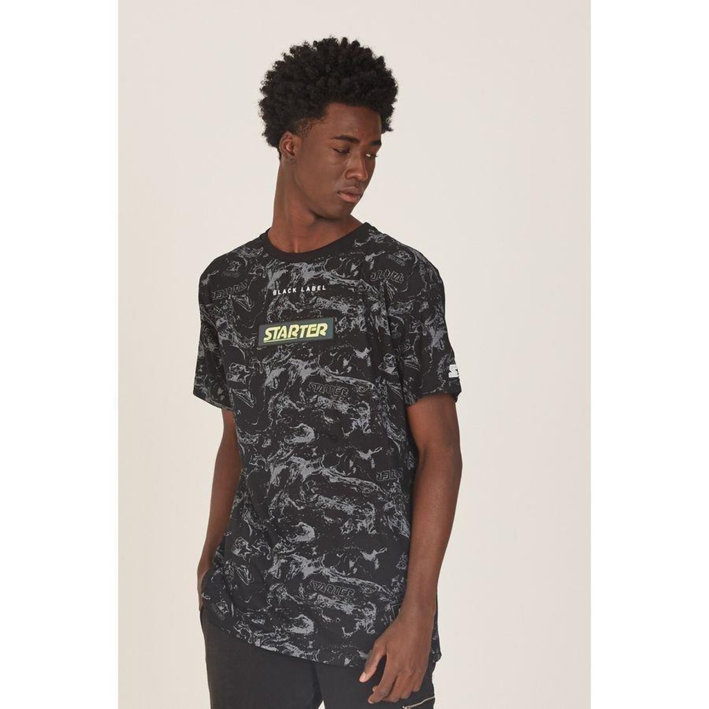 Imagem 4 do produto Camiseta Starter Especial Preta - Masculino