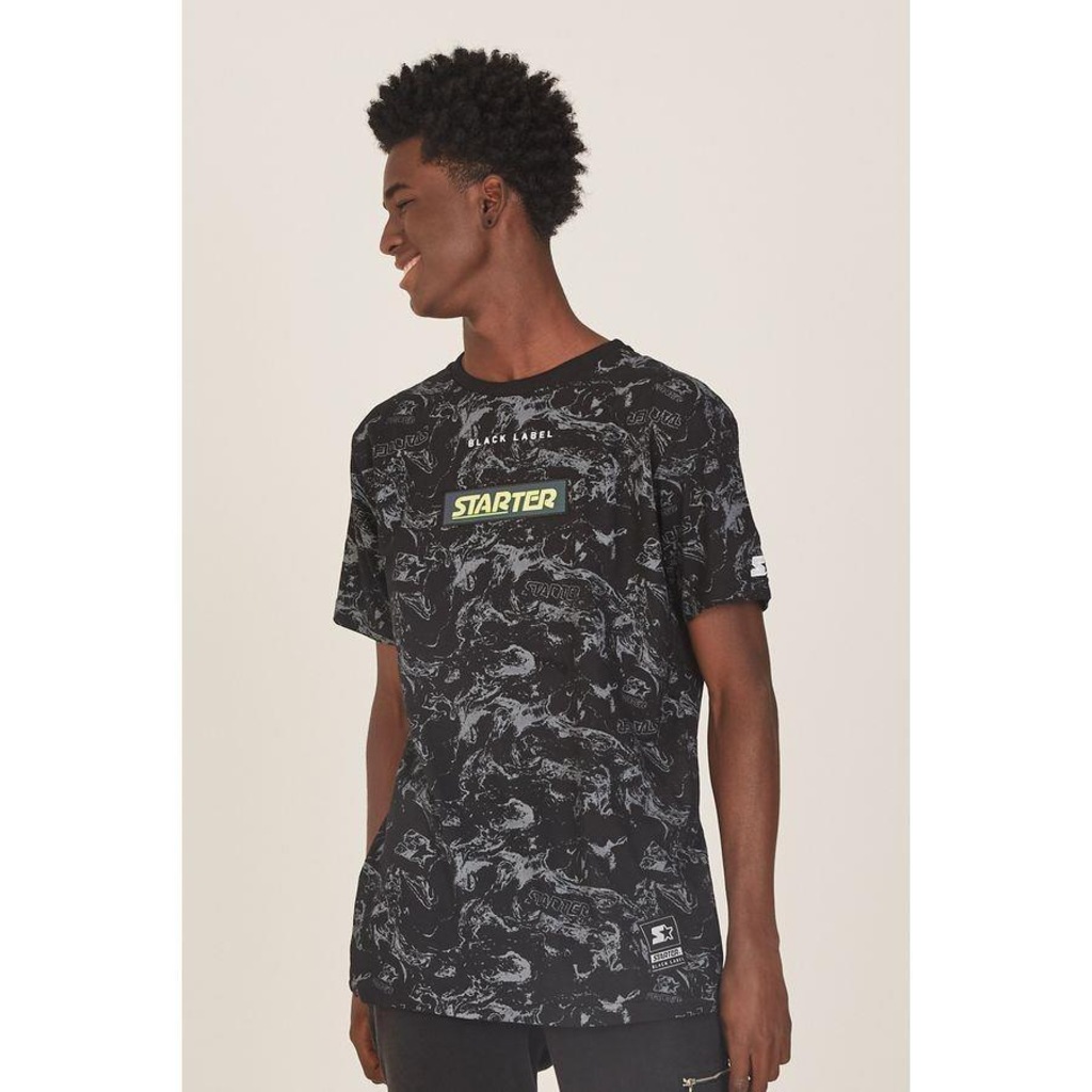 Imagem 5 do produto Camiseta Starter Especial Preta - Masculino