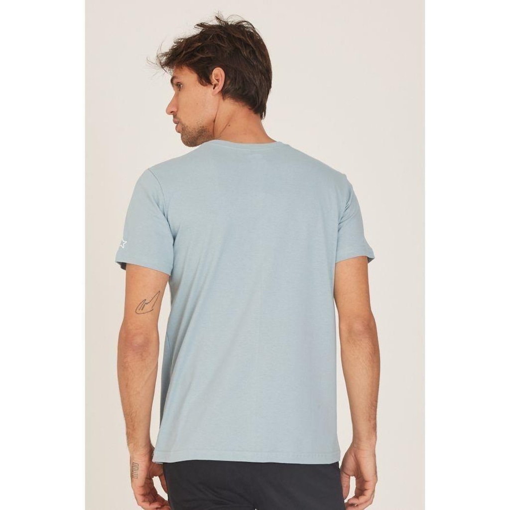 Imagem 2 do produto Camiseta Starter Estampada Azul - Masculino