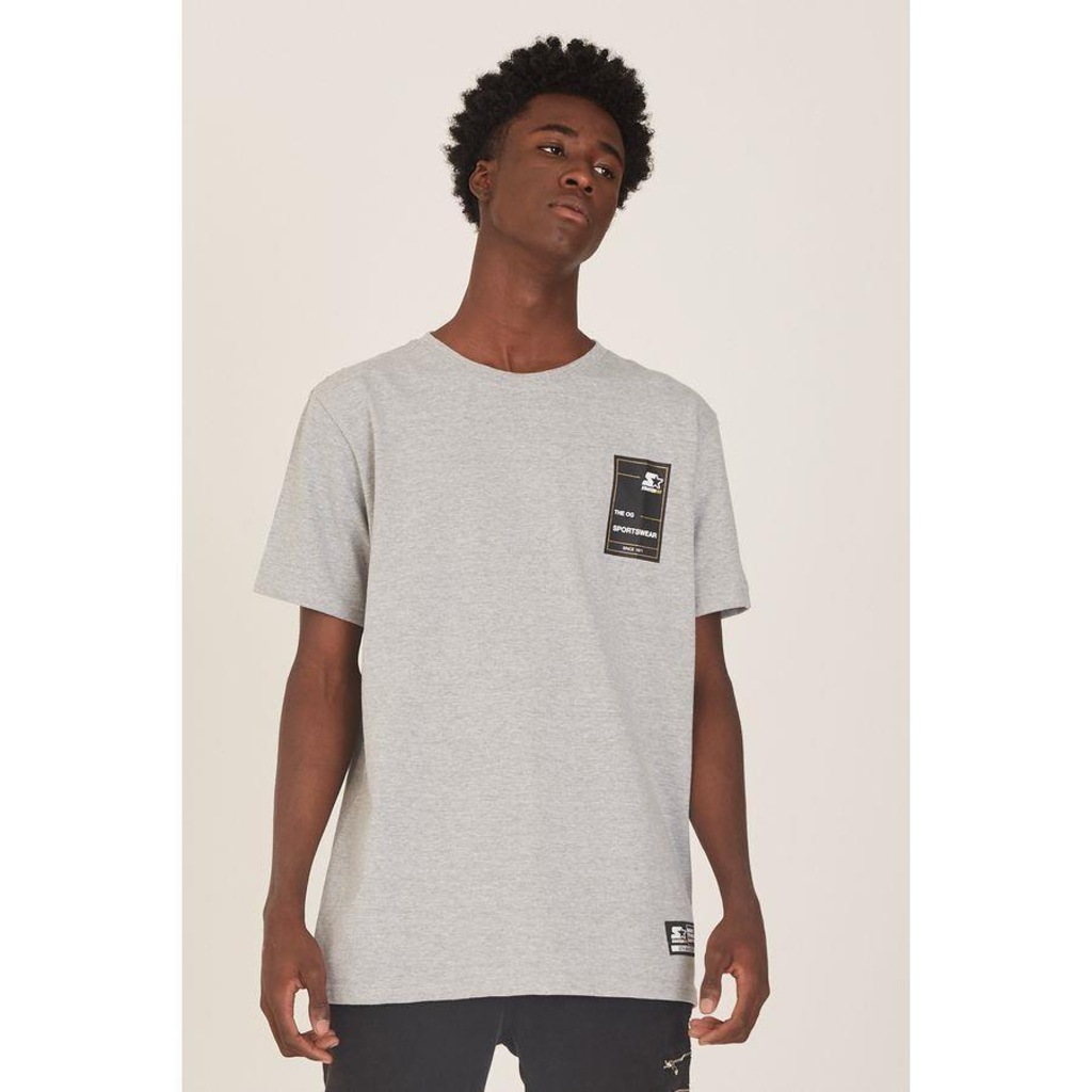 Imagem 2 do produto Camiseta Starter Edição Especial 50 Years Cinza Mescla - Masculino