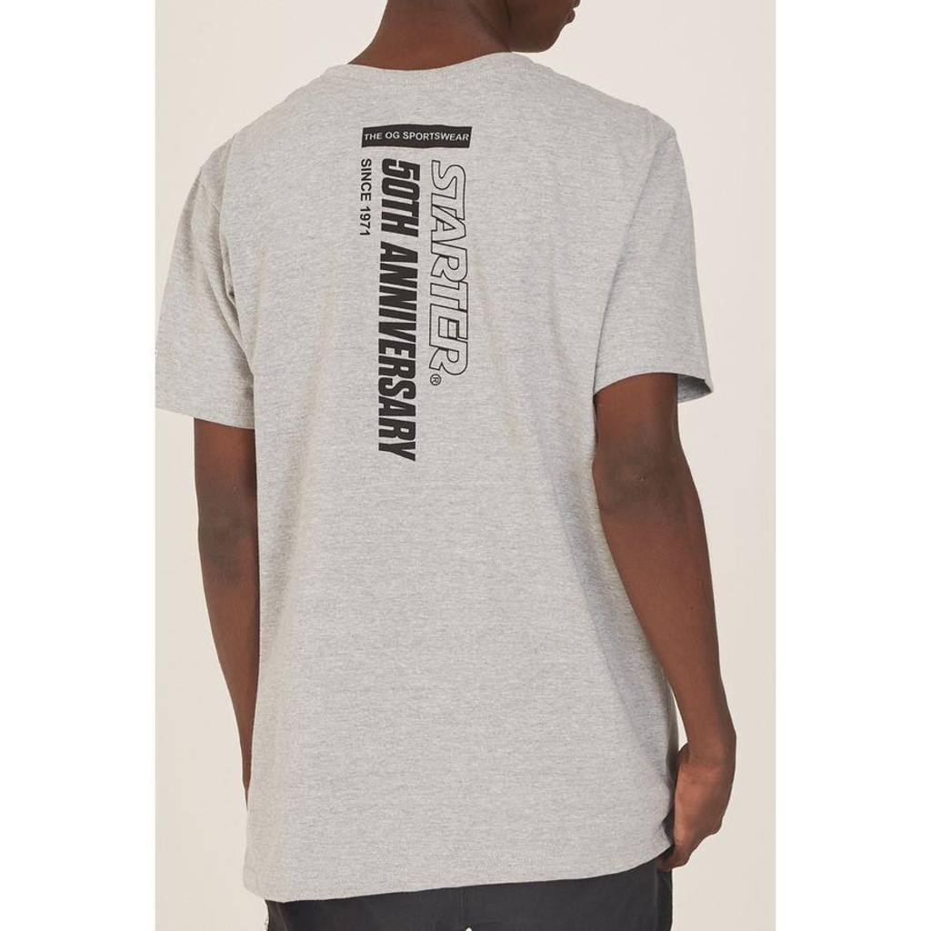 Imagem 3 do produto Camiseta Starter Edição Especial 50 Years Cinza Mescla - Masculino