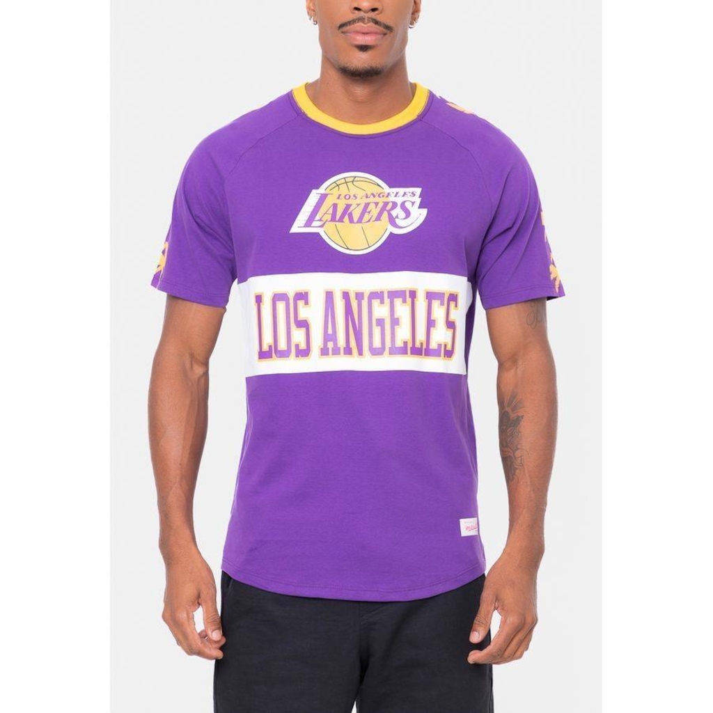 Imagem 2 do produto Camiseta Mitchell & Ness Especial Los Angeles Lakers - Masculina
