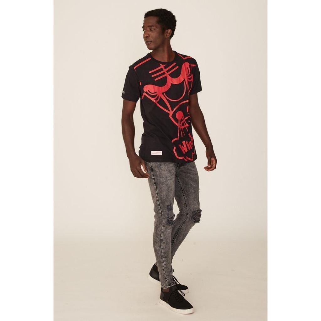 Imagem 3 do produto Camiseta Mitchell & Ness Estampada Windy City Chicago Bulls - Masculina