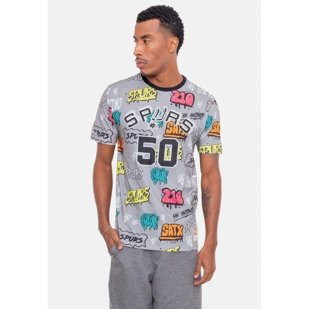 Imagem 5 do produto Camiseta Mitchell & Ness Name And Number David Robinson - Masculina