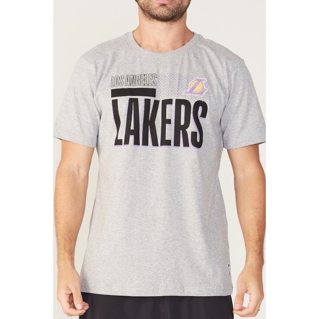 Imagem 2 do produto Camiseta Nba Estampada Los Angeles Lakers - Masculina