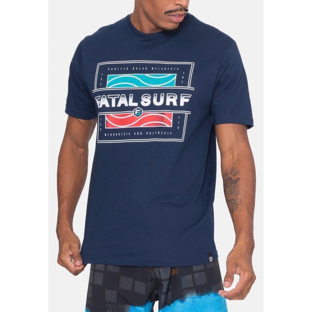 Camiseta Fatal Ocean - Masculina - Foto 1