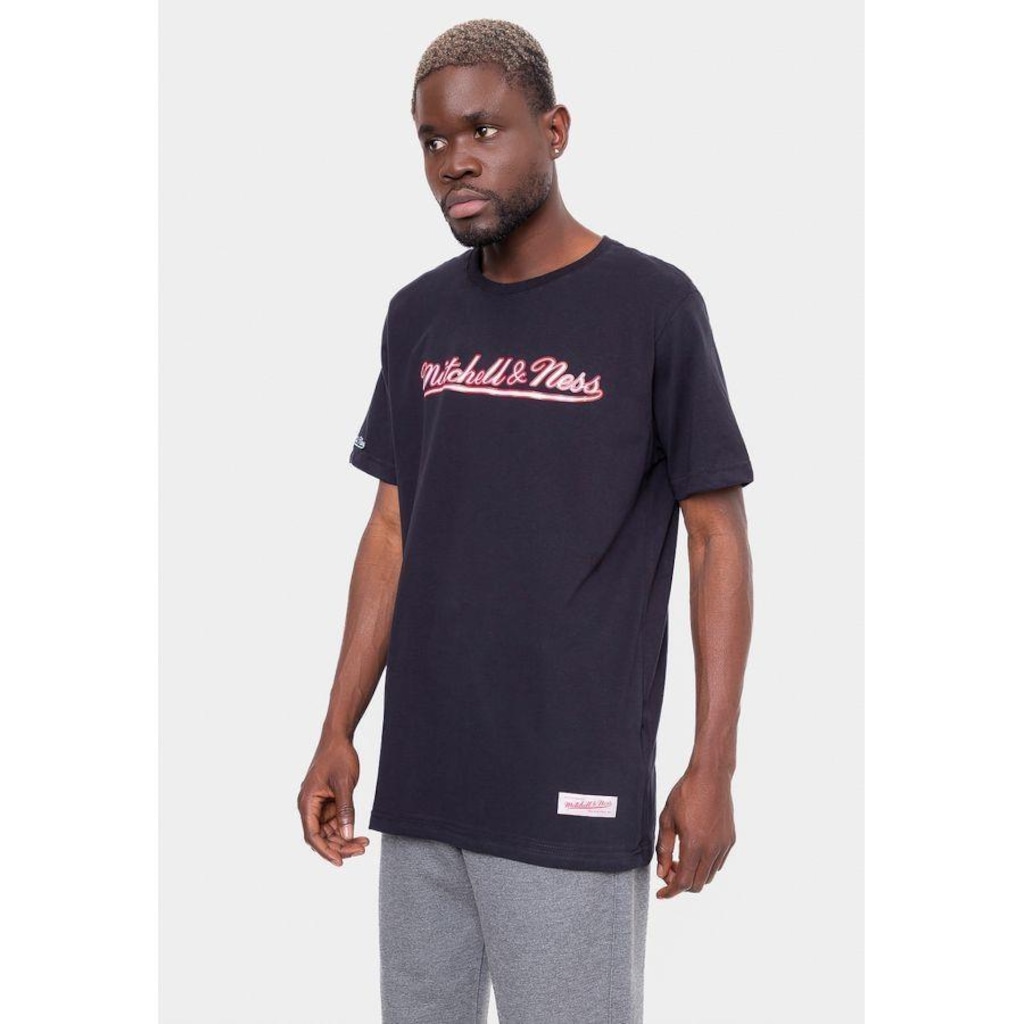 Imagem 4 do produto Camiseta Mitchell & Ness Branded Script - Masculina