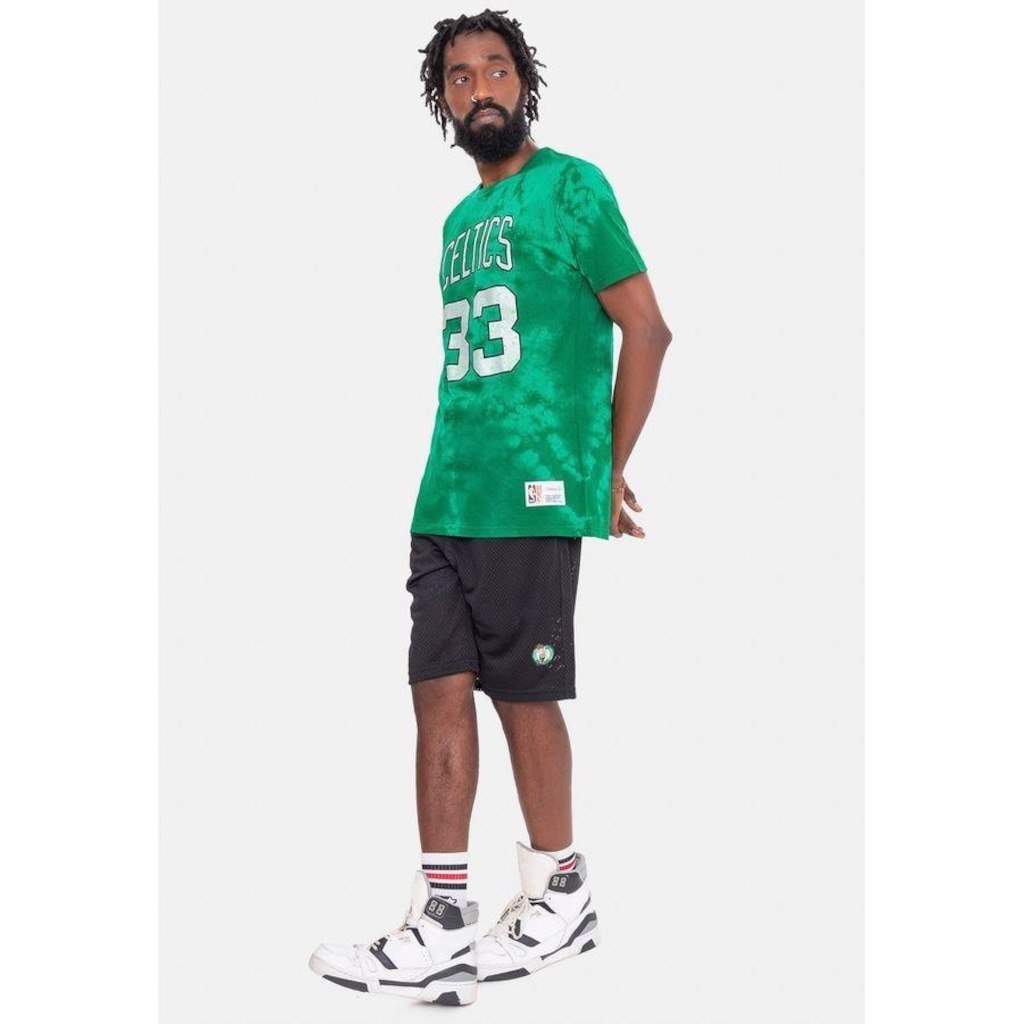 Imagem 2 do produto Camiseta Mitchell & Ness Galaxy Tie Dye Boston Celtics Larry Bird - Masculina