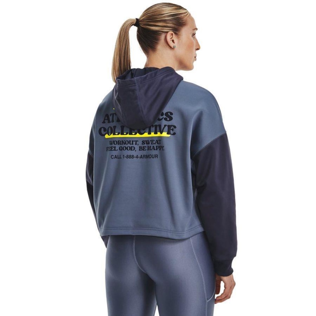 Imagem 5 do produto Blusão de Moletom Under Armour Fleece - Feminino