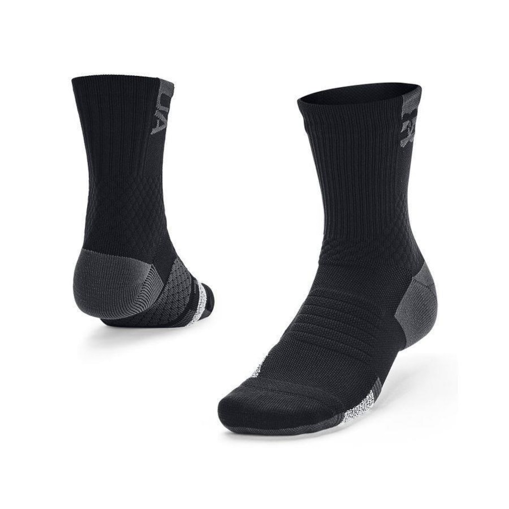 Meia Cano Alto Under Armour Playmaker - Unissex