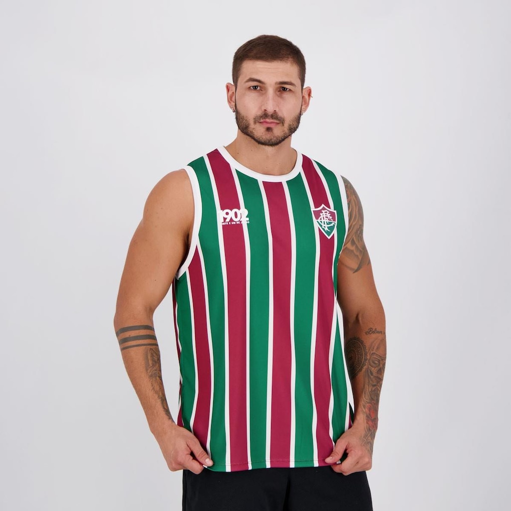 Imagem 2 do produto Camiseta Regata do Fluminense Futfanatics Partner - Masculina