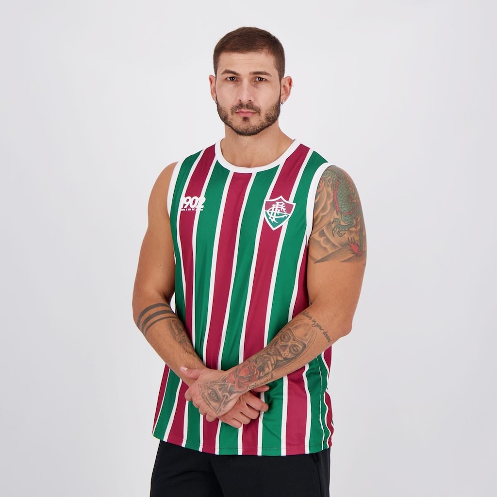 Imagem 5 do produto Camiseta Regata do Fluminense Futfanatics Partner - Masculina