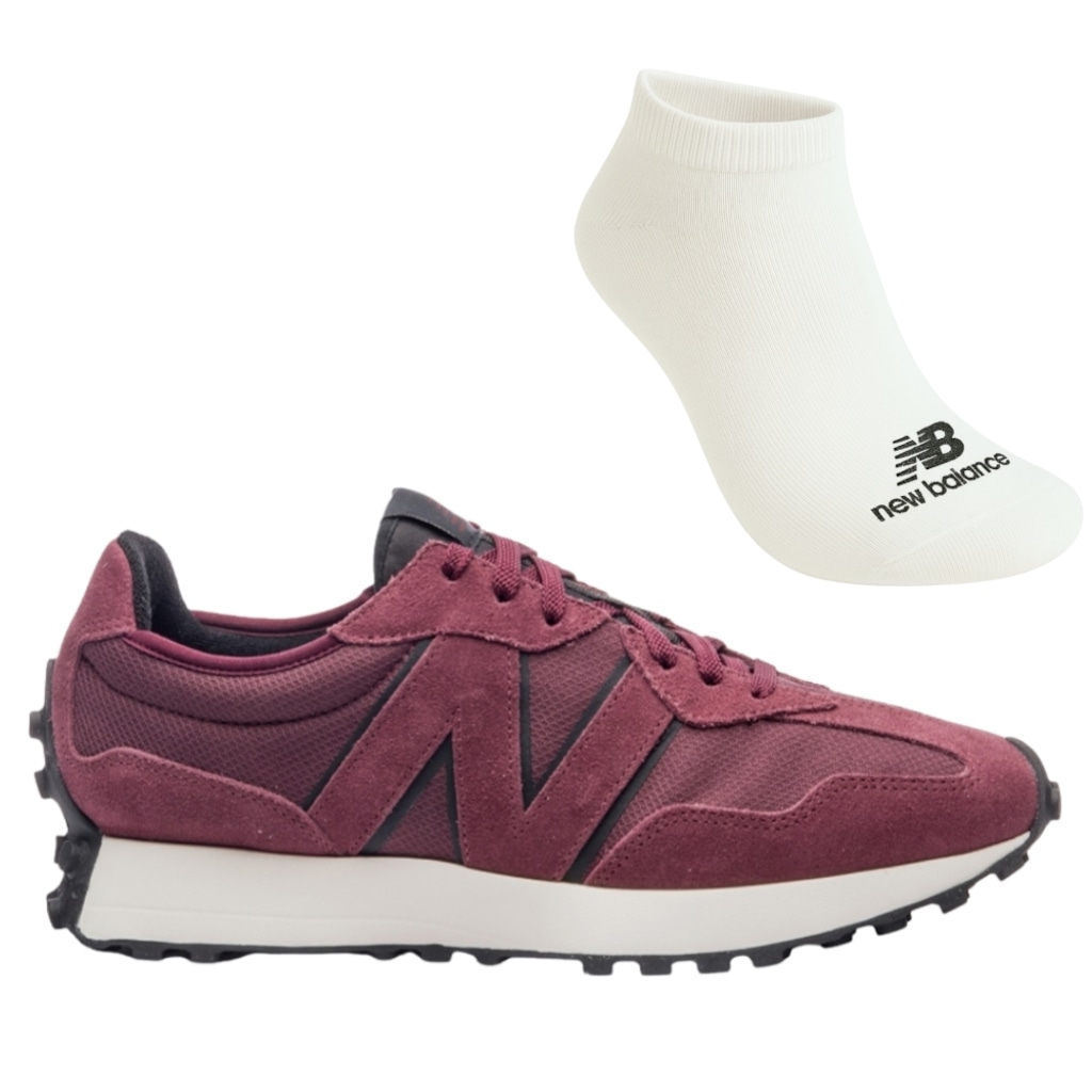 Tênis New Balance 327 V1 + Meia - Masculino