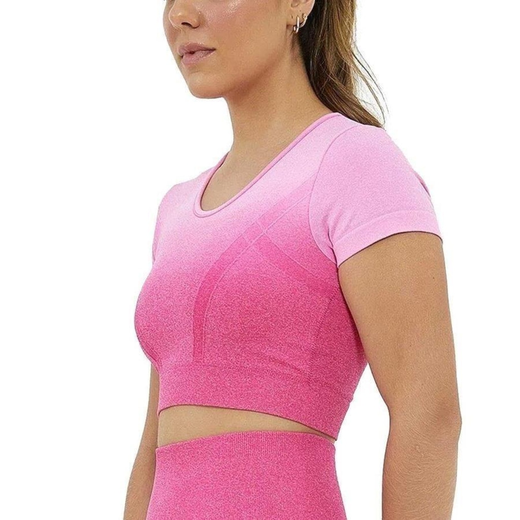 Imagem 4 do produto Blusa Cropped Alto Giro Gradient - Feminina