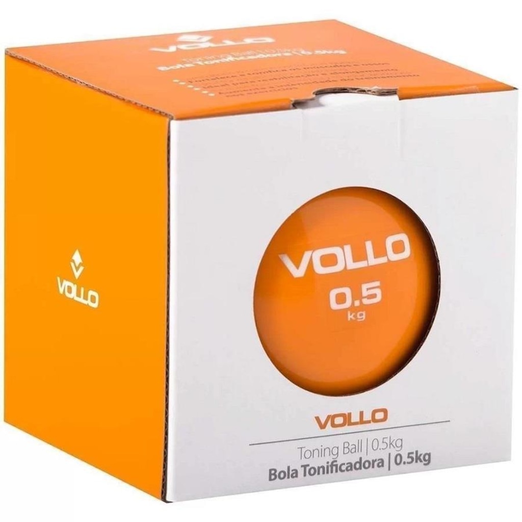Imagem 2 do produto Bola de Ginástica Tonificadora Vollo 0.5Kg