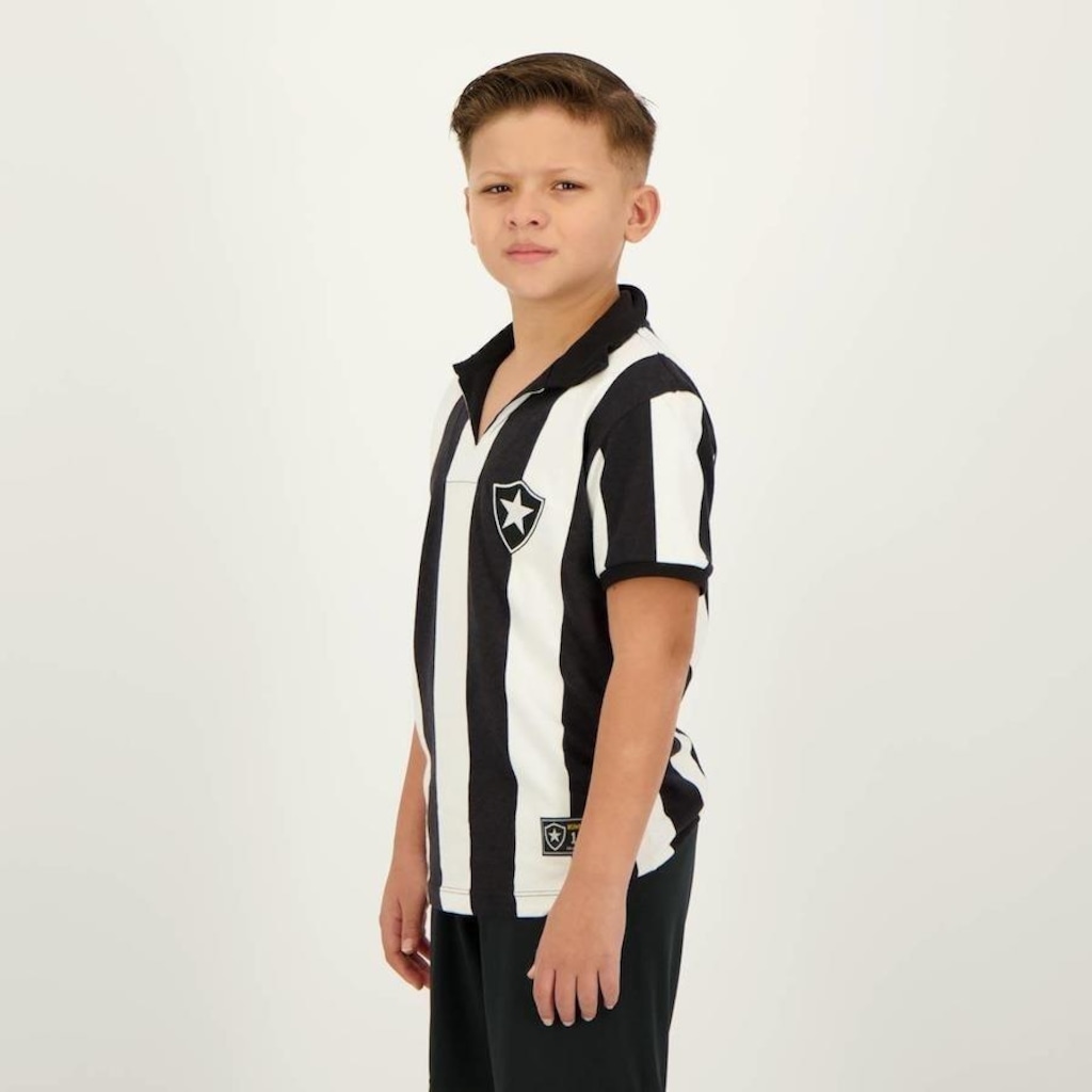 Imagem 1 do produto Camisa do Botafogo Retromania Retrô 1962 7 - Infantil
