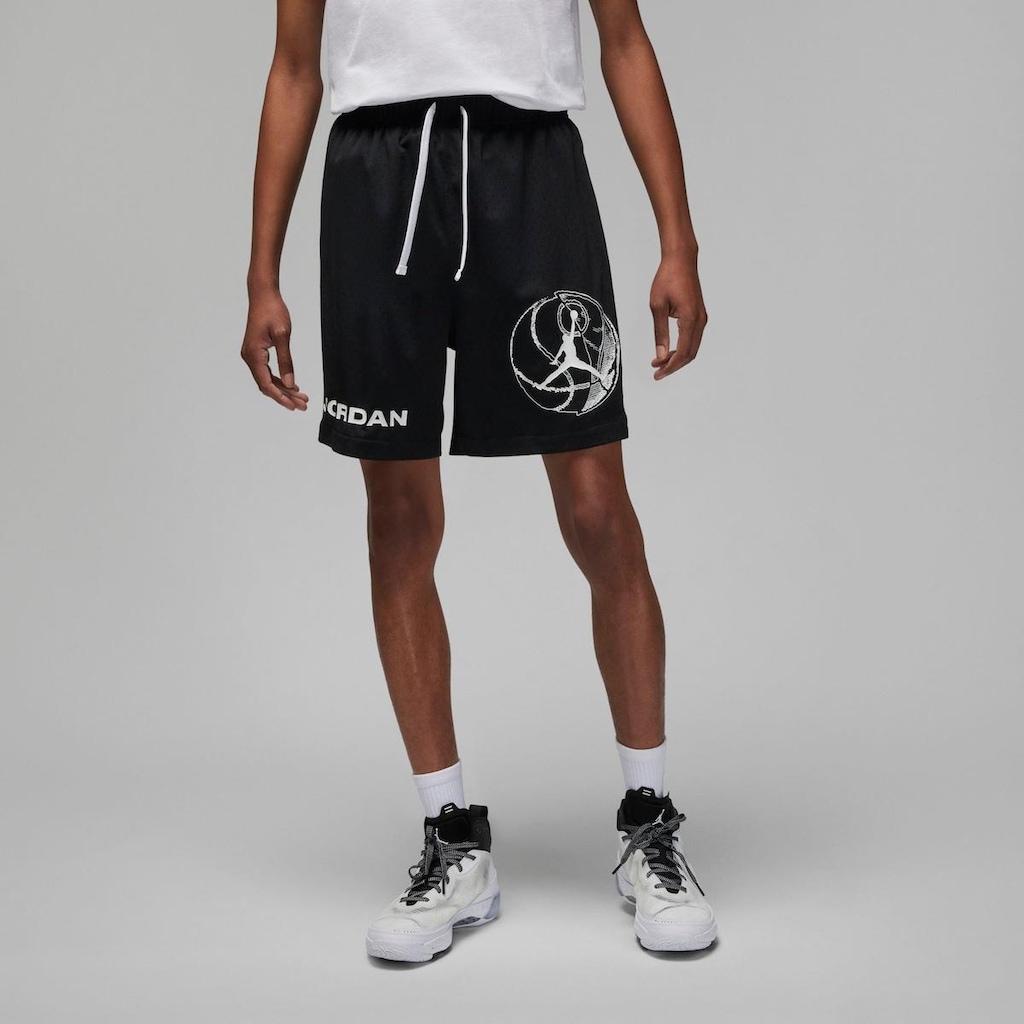 Short Nike Jordan Mesh - Masculino - Foto 1