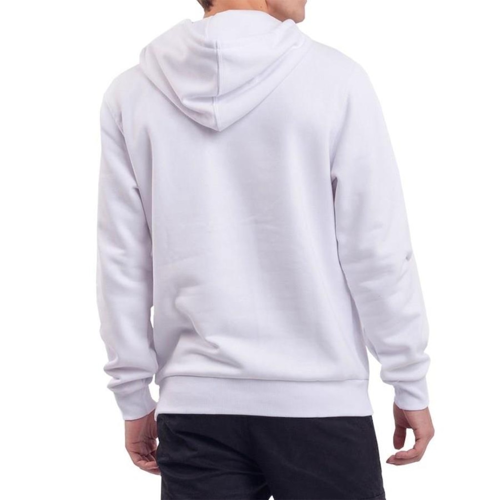 Imagem 2 do produto Blusão de Moletom com Capuz RVCA Scanner White - Masculino