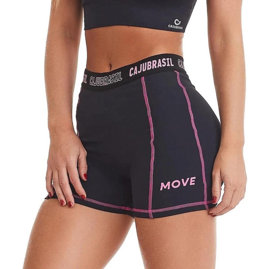 Shorts Caju Brasil Nz Move - Feminino