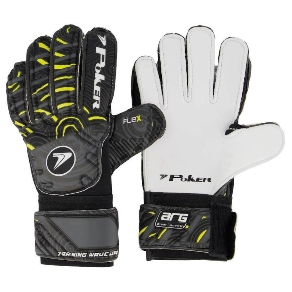 Luvas de Goleiro Poker Training Wave - Infantil