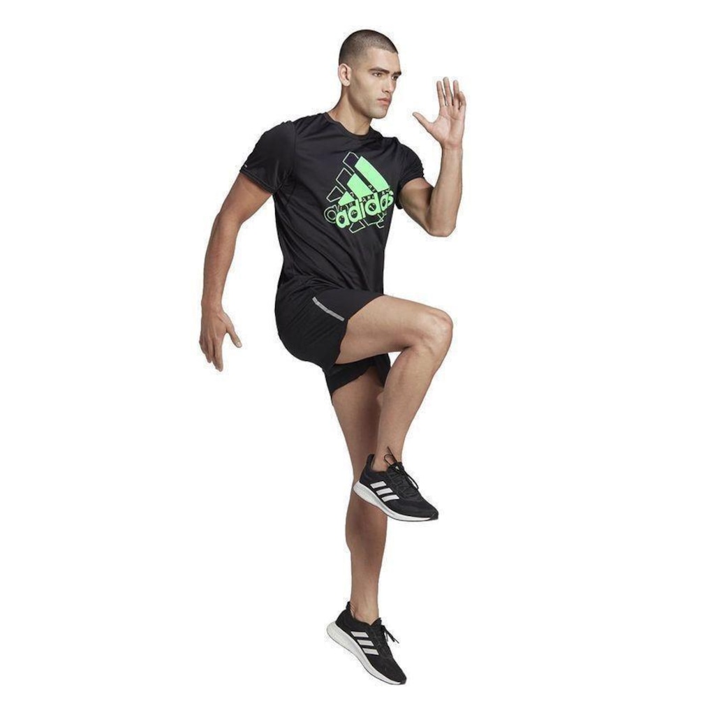 Camiseta adidas Running Brand Love - Masculina