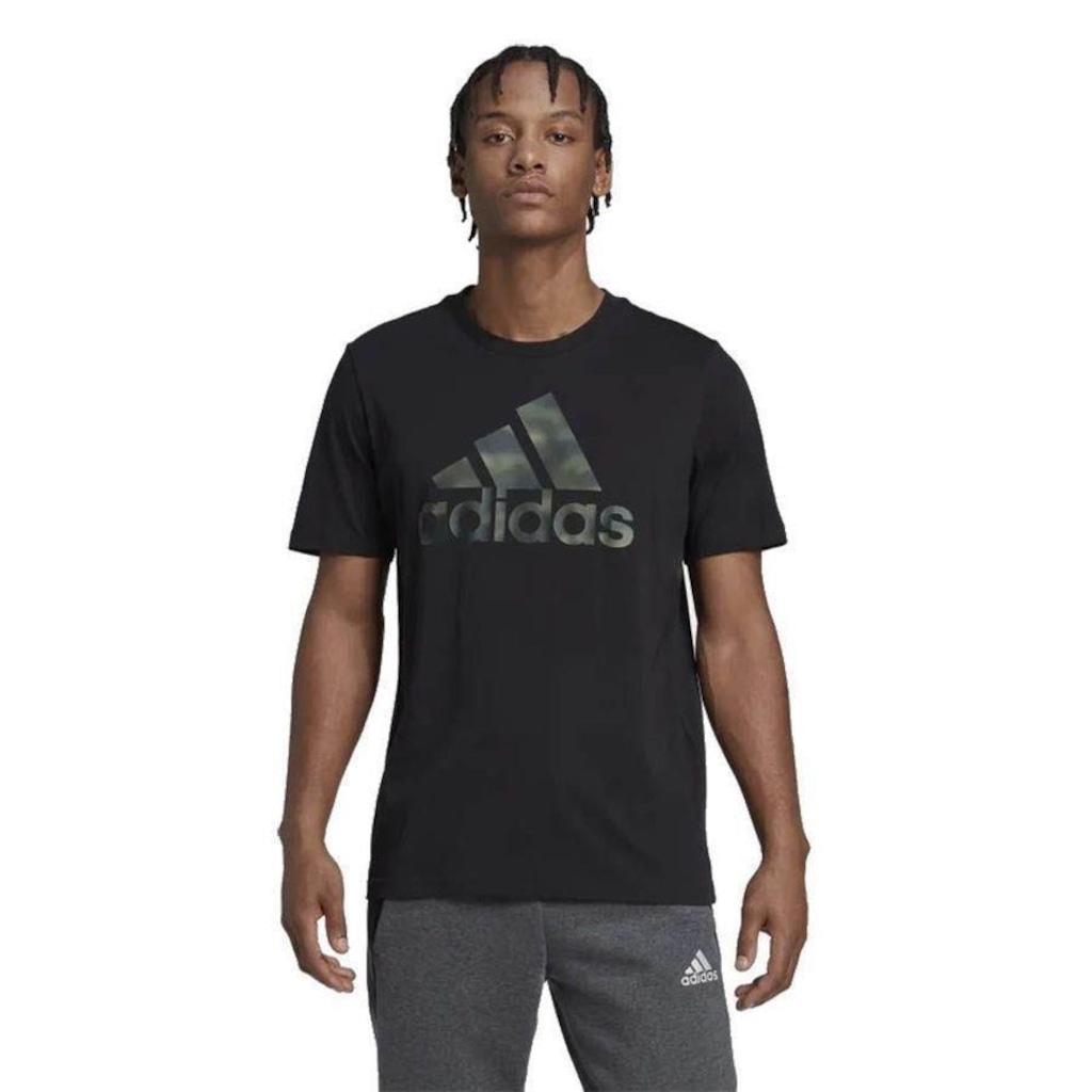 Camiseta adidas Estampada Essentials Camo - Masculina