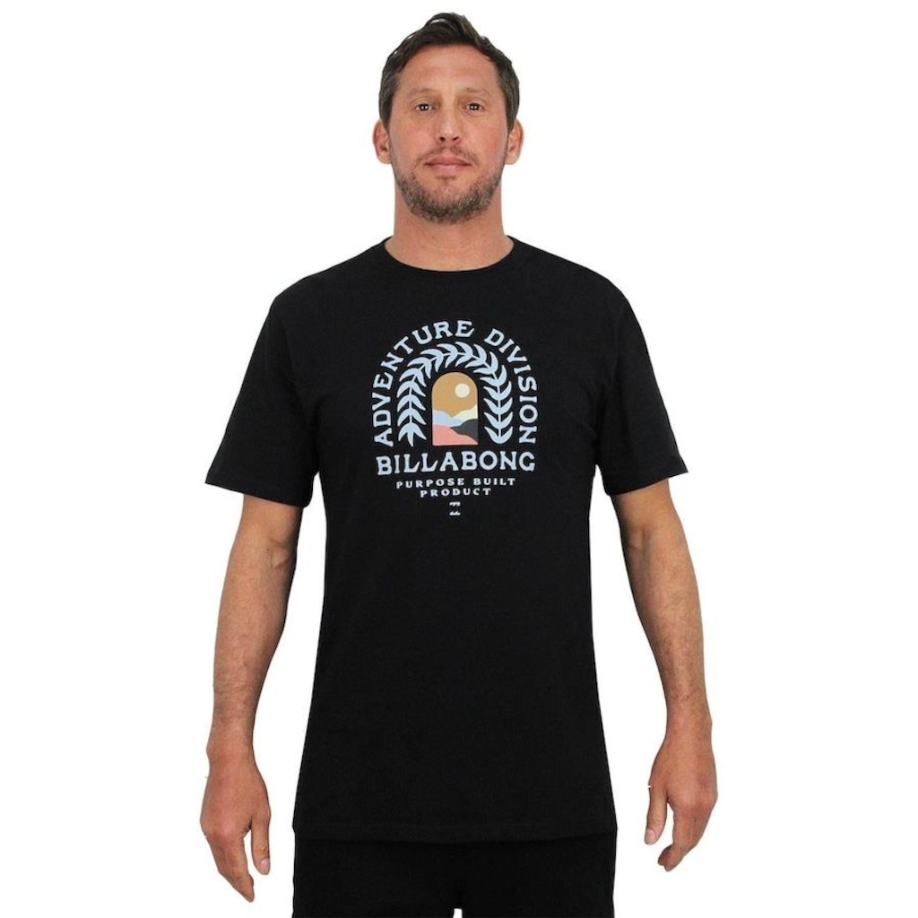 Camiseta Billabong Ingress Black - Masculina
