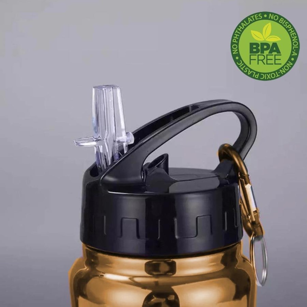 Imagem 4 do produto Garrafa Gold Sports Walk Canudo Bico Anatômico e Alça - 750 ml
