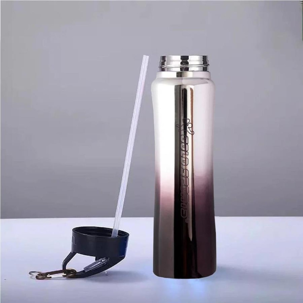 Imagem 3 do produto Garrafa Gold Sports Walk Canudo Bico Anatômico e Alça - 750 ml