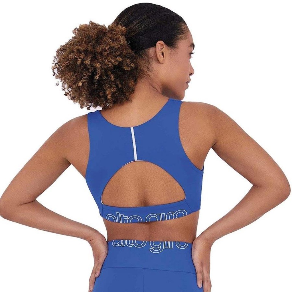 Imagem 2 do produto Top Fitness com Bojo Alto Giro Hyper Refletivo - Feminino