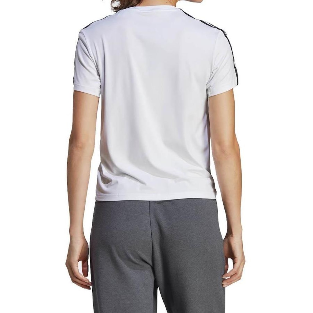 Imagem 2 do produto Camiseta Feminina adidas Manga Curta Essentials 3 Listras