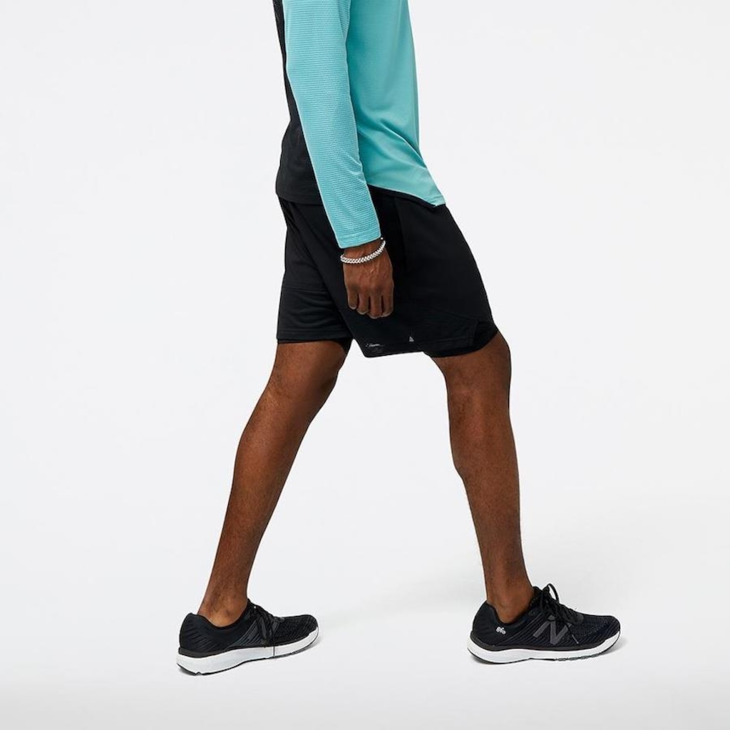 Imagem 3 do produto Bermuda New Balance Accelerate Dupla - 5" - Masculina