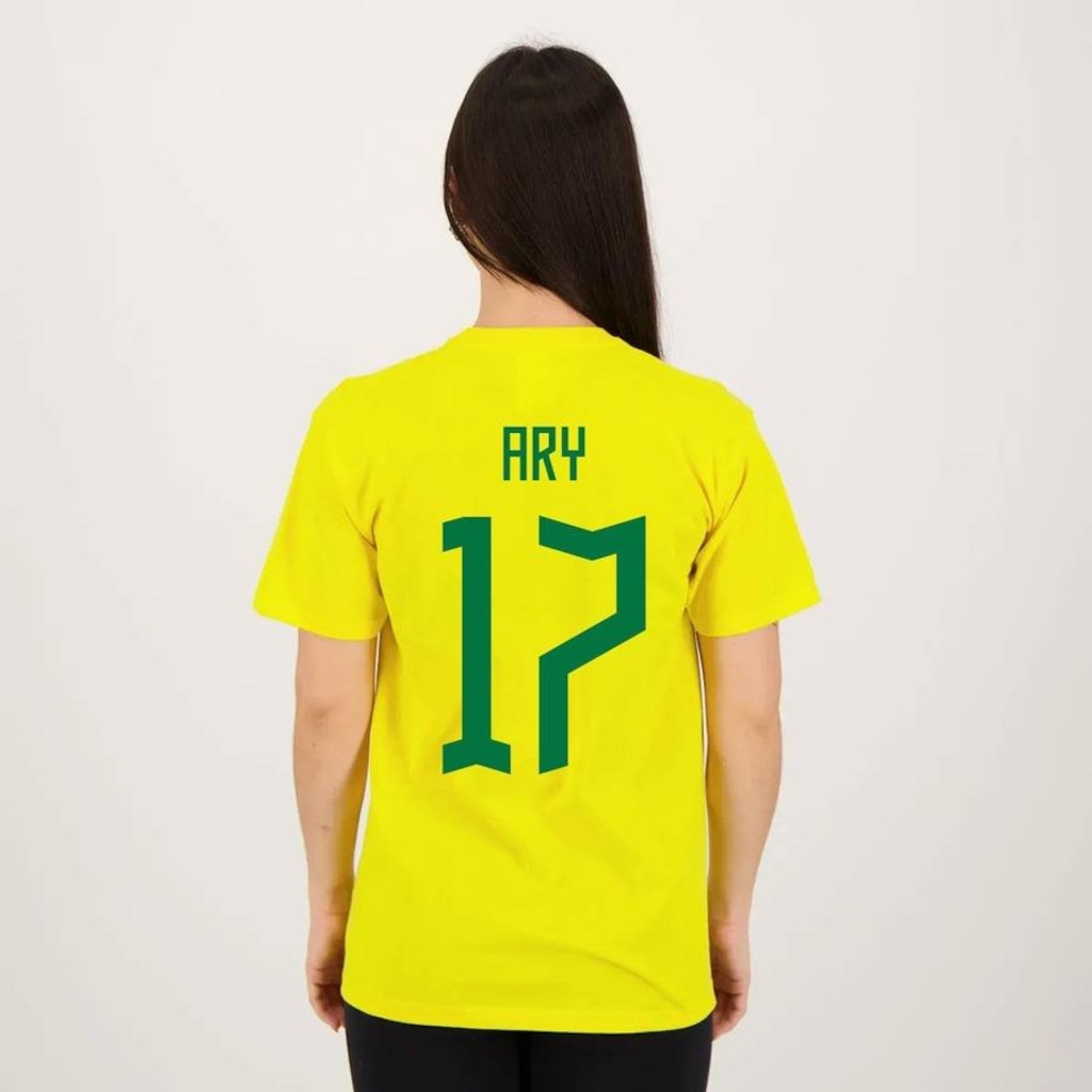 Imagem 2 do produto Camiseta Futfanátics Brasil  Ary 17 - Feminina