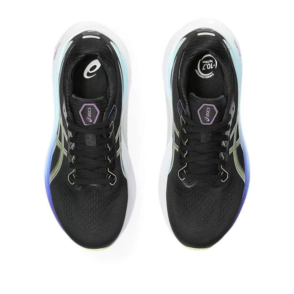 Imagem 5 do produto Tênis Asics Gel-Kayano 30 Feminino - Preto/Amarelo - Asics