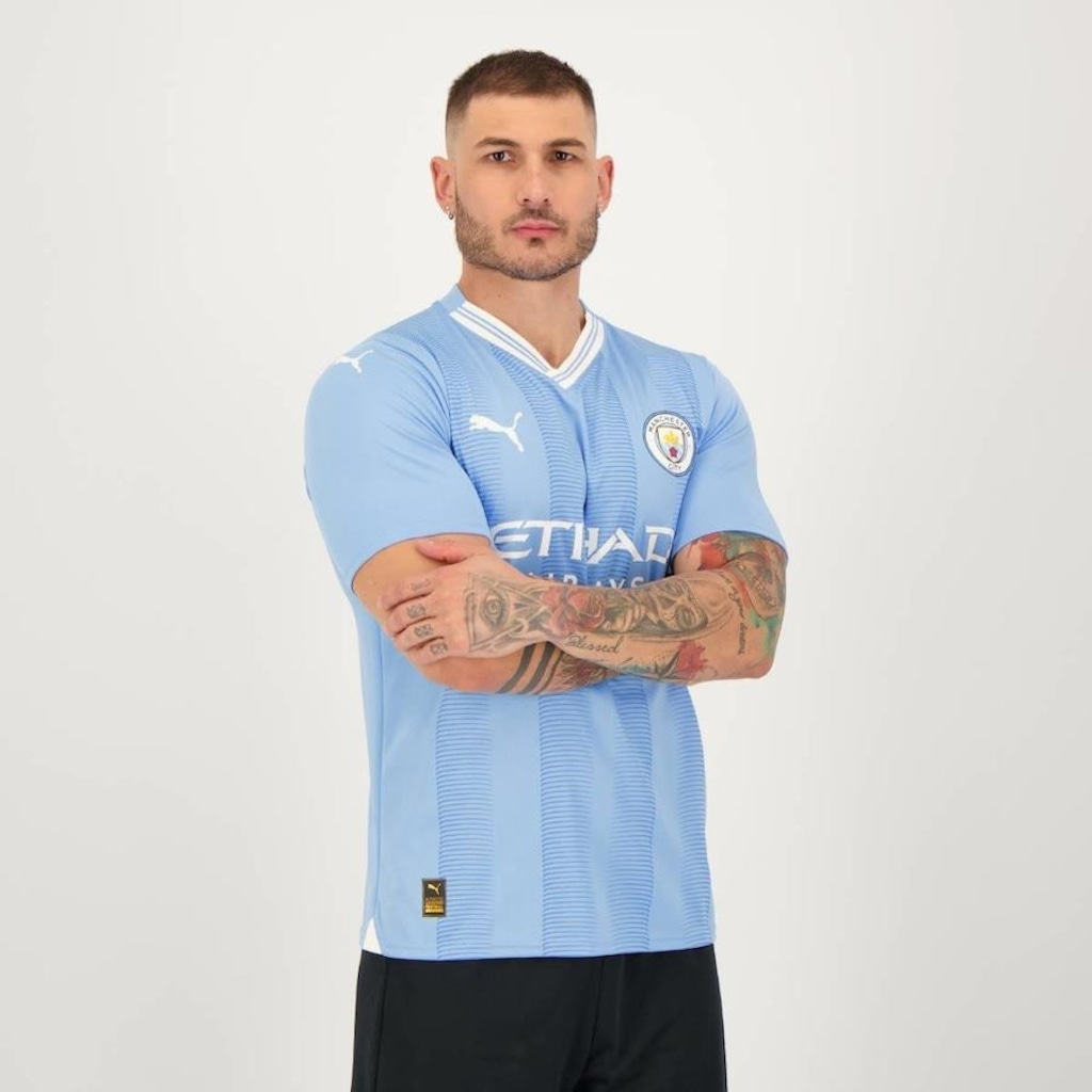 Camisa Manchester City I 2024 9 Haaland Puma - Masculina | Centauro