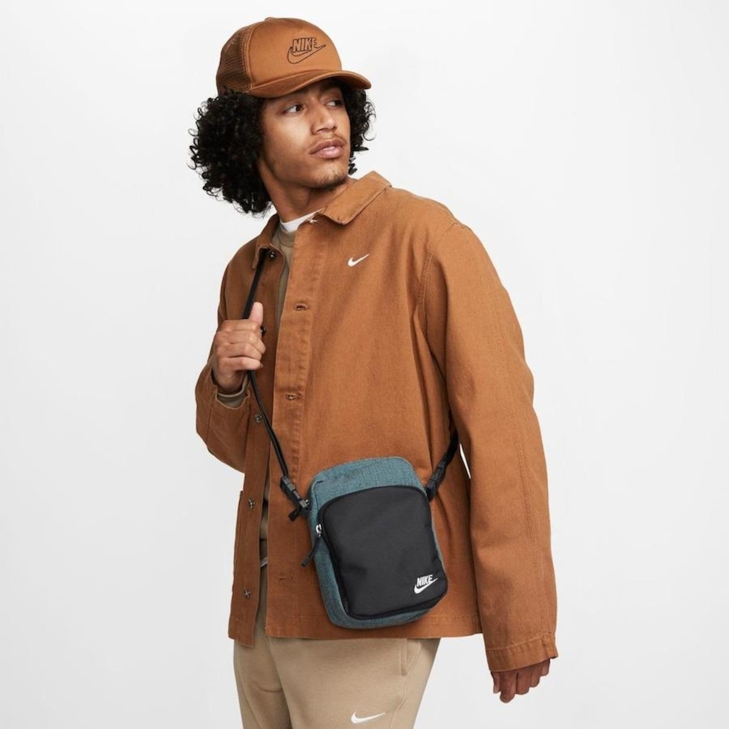 Bolsa Nike Transversal Heritage - Unissex - Foto 1