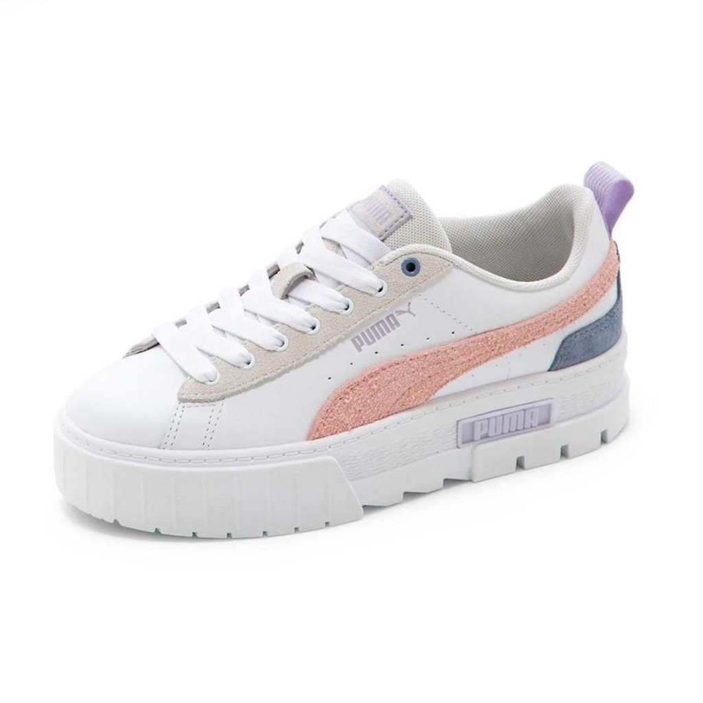 Tênis Puma Mayze Mix White Rose Dust