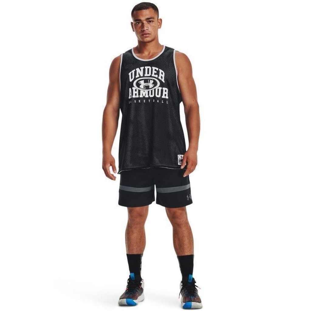 Shorts de Basquete Masculino Under Armour Baseline Woven Ii - Under Armour - Foto 1