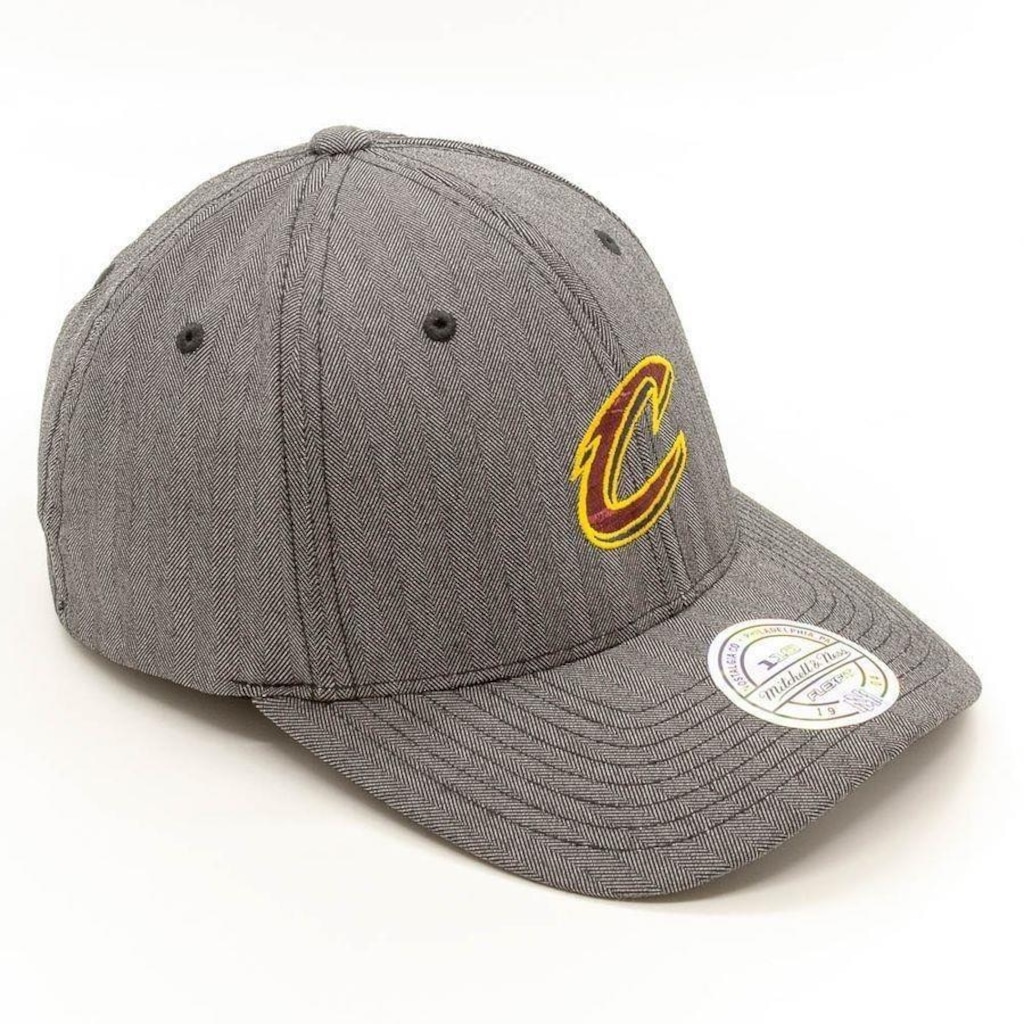 Imagem 3 do produto Boné Aba Curva Mitchell & Ness NBA Cleveland Cavaliers - Snapback - Adulto