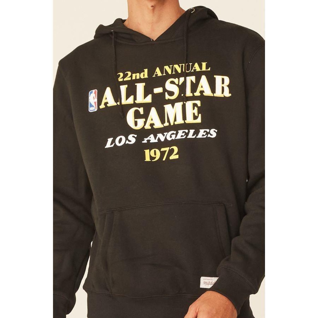 Imagem 4 do produto Blusão De Moletom Com Capuz Mitchell & Ness Fechado Com Capuz All Star West - Masculino
