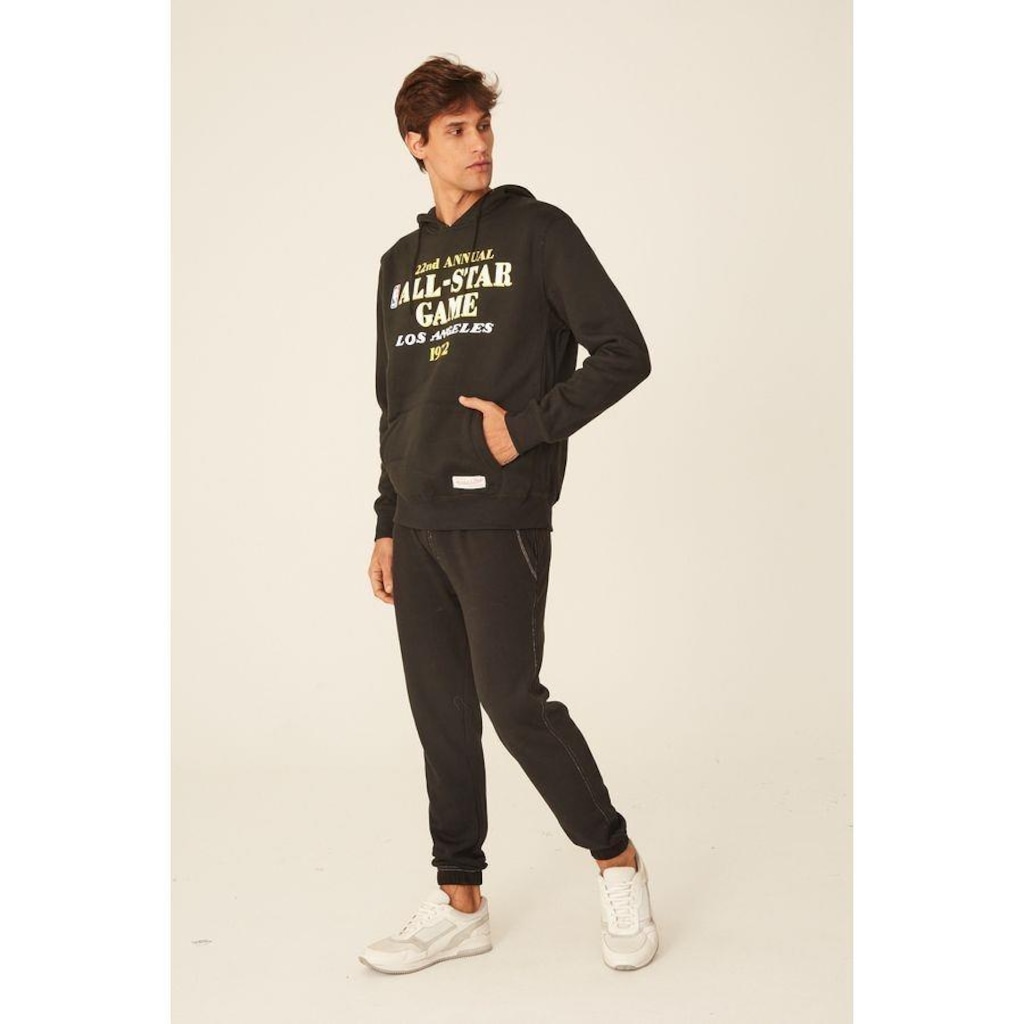 Imagem 5 do produto Blusão De Moletom Com Capuz Mitchell & Ness Fechado Com Capuz All Star West - Masculino