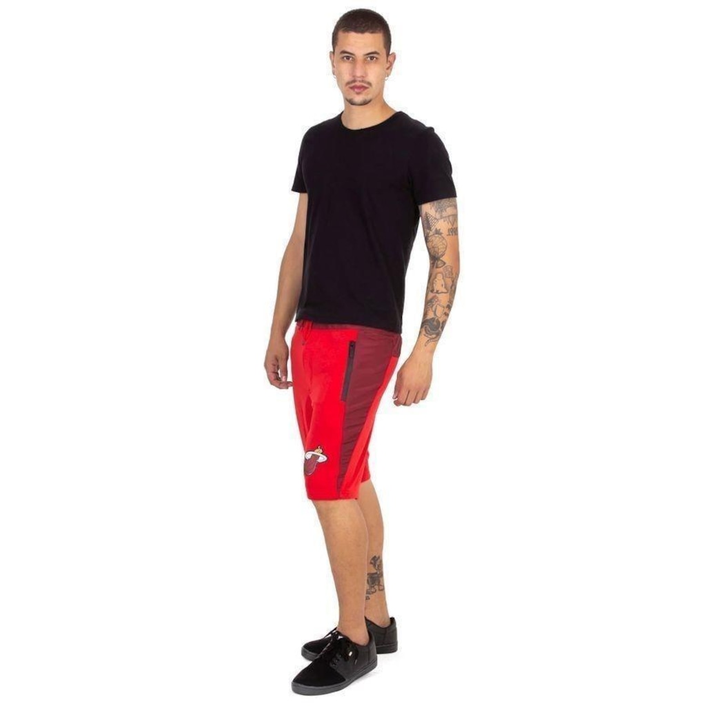 Imagem 3 do produto Bermuda Nba Moletom Miami Heat - Masculina