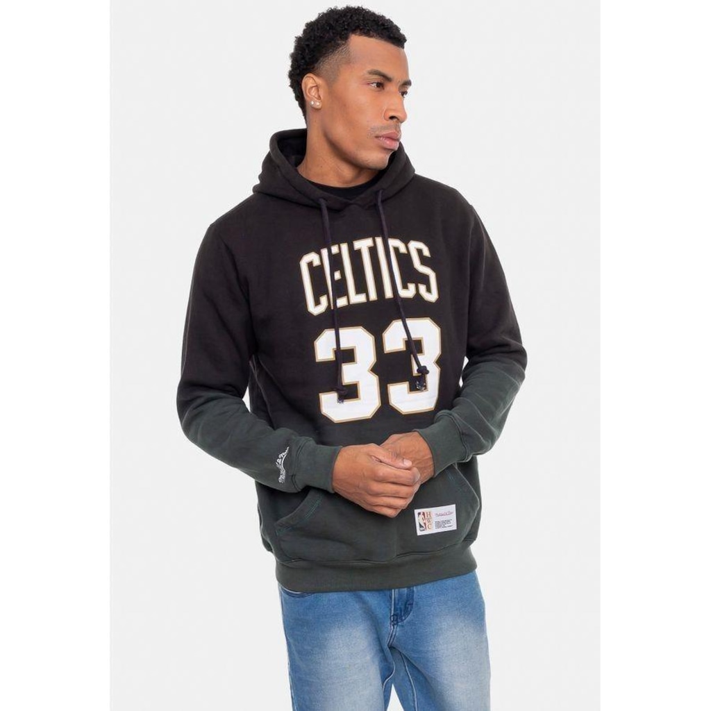 Imagem 2 do produto Blusão De Moletom Mitchell & Ness Canguru Fechado - Masculino